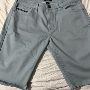 Men's Light Blue Shorts Benjamin Black